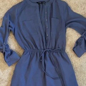 Apt 9 Shirt Dress with tie waist
